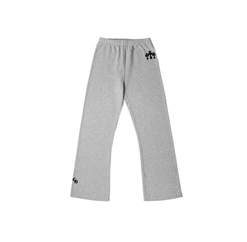 9a+ quality chrome hearts flocked logo trousers